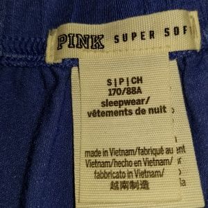 PINK Victoria's Secret Shorts - VS PINK Blue Sleep/Lounge Shorts PINK Victoria's Secret Shorts - VS PINK Blue Sleep/Lounge Shorts